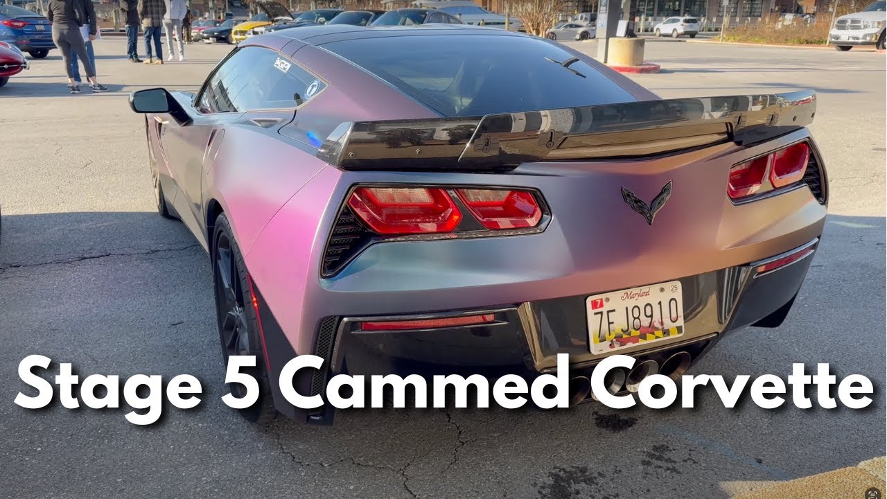 Stage 5 Cam C7 Corvette YouTube