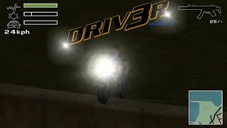 DRIV3R [PC] Gameplay | Midnight Motorcycle Madness!! ||