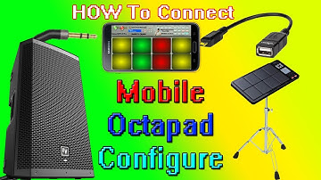 Mobile Octapad Apps Connection Octopus ApK Arduino Drums Pad Connection