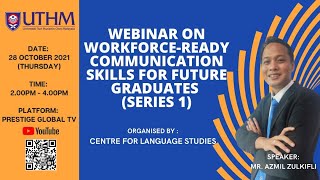 Webinar Workforce - Ready Communication Skills For Future Graduates Siri 1