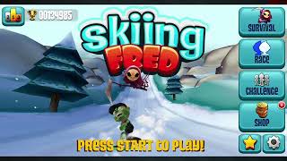 Skiing Fred 1.0.5A Pc Port Release Skiing Fred Improved Gameplay Download In Desc.