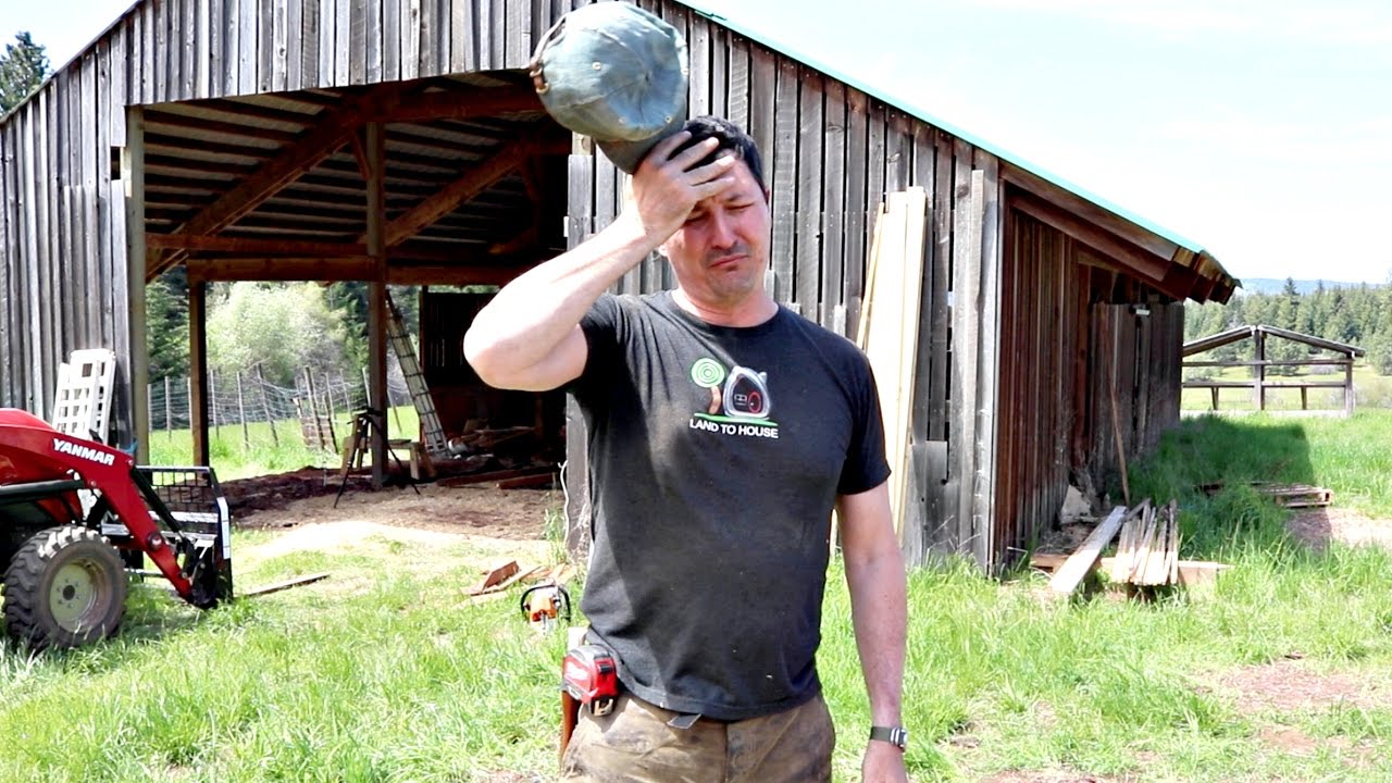 This Barn Is A DISASTER!!! - YouTube