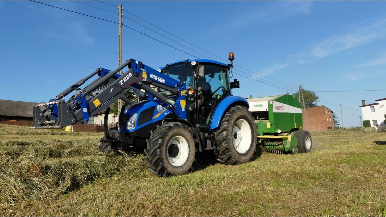 Sianokosy 2023! New Holland t4.75 & Sipma! AgroŚwierklany