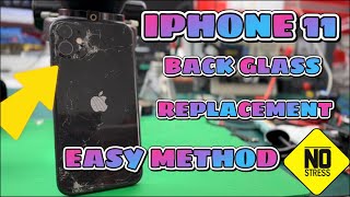 Iphone 11 Back Glass Replacement Easy Method #iphone #glass