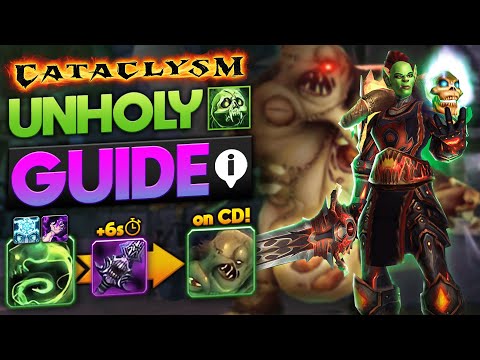 CATA Classic - Unholy Death Knight Guide! Rotation / Talents / Tips & More!