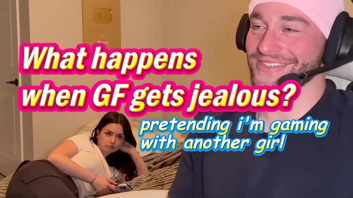 Funny😄｜What happens when a GF gets jealous?｜¿Qué pasa cuando una novia se pone celosa?
