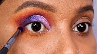 Eyemakeup Tutorial For Beginners/ Glitter Eyemakeup/ How To Apply Glitter