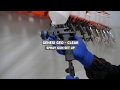 Genesi carbonio 360 geo  clear  spray gun set up