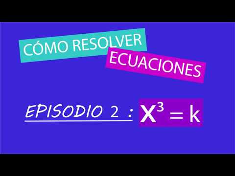 Video: Cómo Resolver Ecuaciones Con Un Cubo