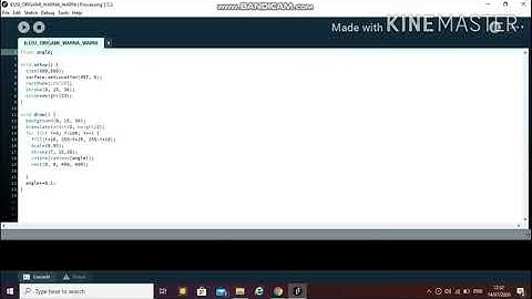 Tutorial Membuat Objek Bergerak Menggukan Processing
