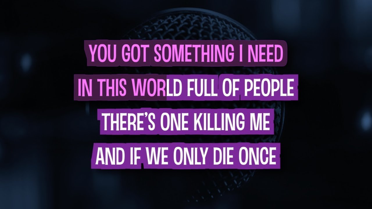 Something I Need Karaoke   One Republic