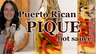 10 Minute Pique (Puerto Rican Hot Sauce)