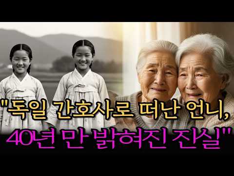 ＂독일간호사로  떠난 쌍둥이 언니, 40년 만의 가슴아픈 진실＂