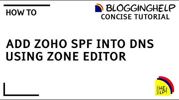 How to add Zoho