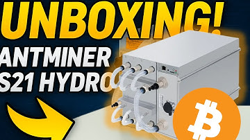 Unboxing the Bitmain Antminer S21 Hydro | Bitcoin Mining Powerhouse!