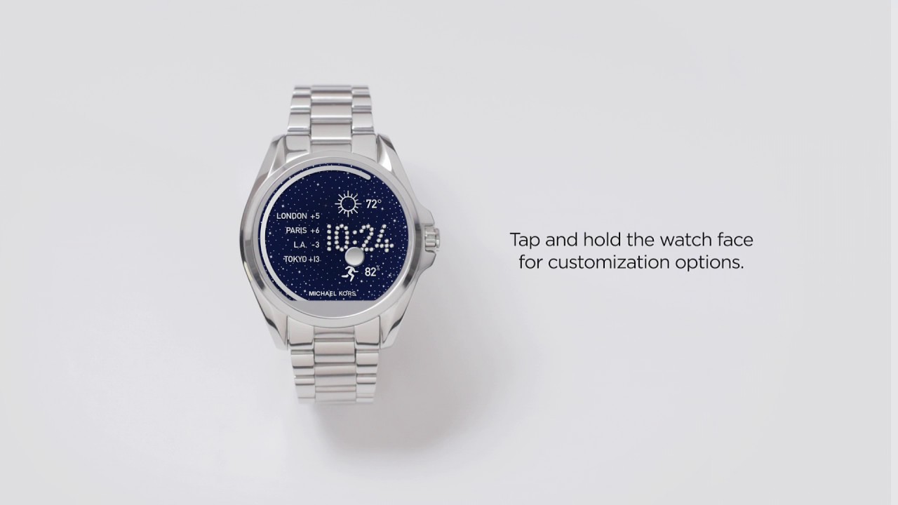 how to reset my michael kors smartwatch