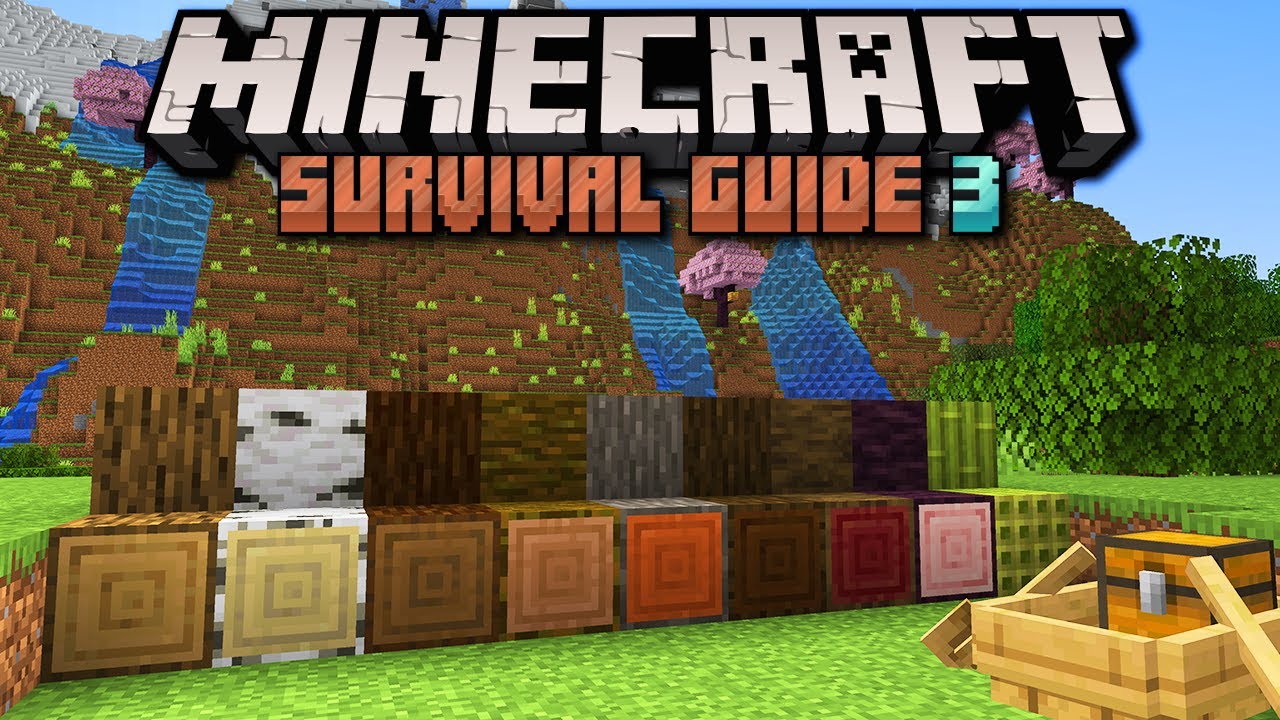 Every Wood Type in Minecraft 1.20! Minecraft Survival Guide Tutorial