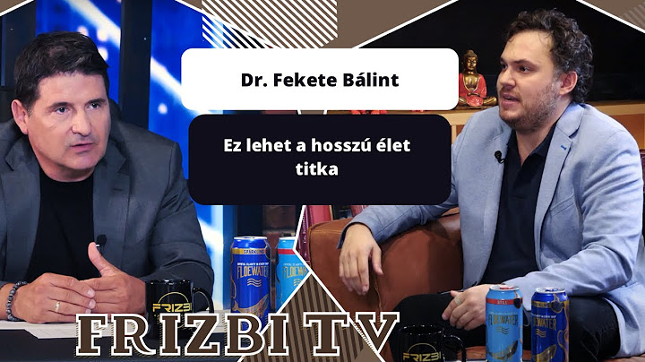 Dr. Fekete Bálint: Ez lehet a hosszú élet titka