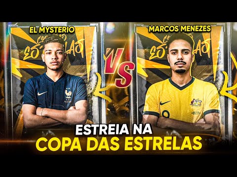 MINHA ESTREIA NA COPA DAS ESTRELAS VS MARCOS MNEZES RODADA 1