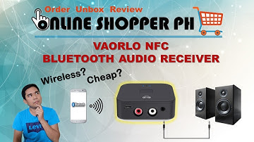 Vaorlo NFC Bluetooth Audio Receiver  from Lazada - Order Unbox Review [ep3]