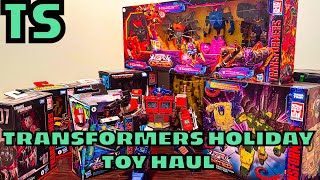 Huge Transformers Holiday Toy Haul