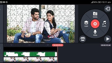😍New puzzel effect in Kinemaster