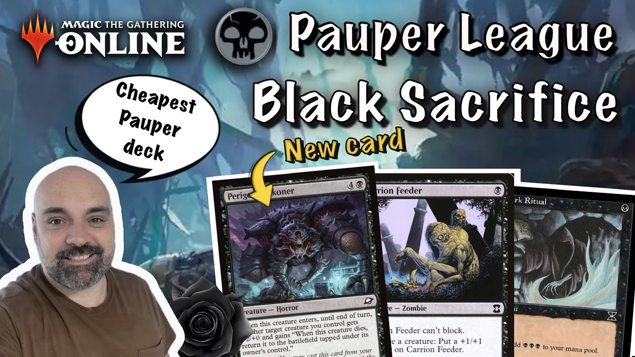💀🖤 Mono Black Sacrifice [Pauper League] | A Budget Deck That Actually Wins!