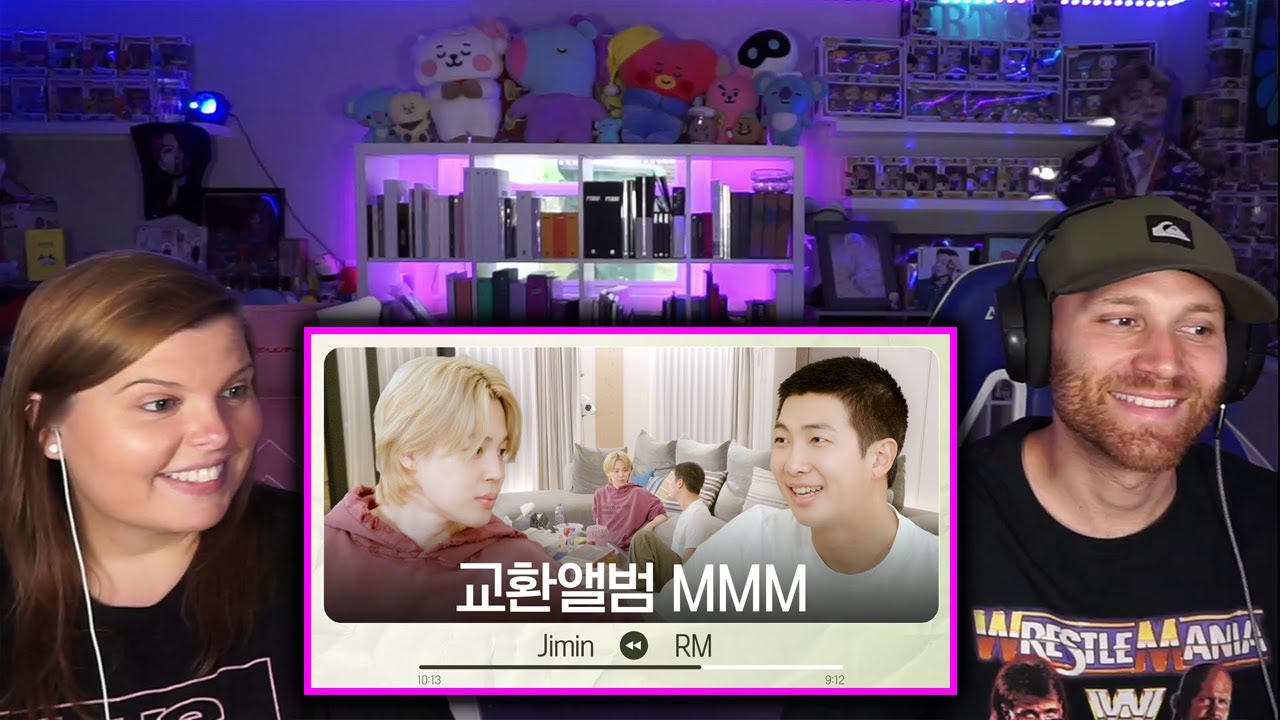 JIMIN AND RM RIGHT PLACE WRONG PERSON ALBUM EXCHANGE (Mini & Moni Music) | Reaction