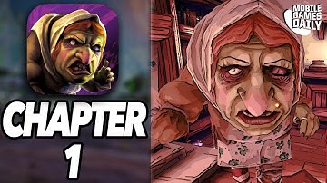 WITCH CRY HORROR HOUSE Gameplay Walkthrough Part 1 - Chapter 1 (iOS, Android)