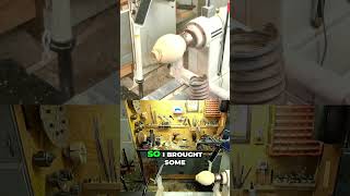 Woodworking Secret: Keep Moisture In With Cling Film! #shorts