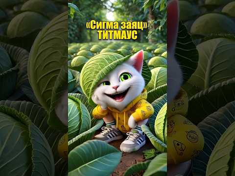 Сигма заяц и капуста в нейросети | ТИТМАУС #aiart #aicat #dalle3 #chatgpt #кот #мультик #юмор #ии