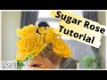 Realistic Sugar Rose Video Tutorial - FiveTwoBaker