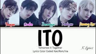 Tomorrow X Together ITO Lyrics Indo Sub