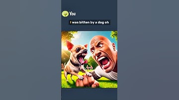 Dwayne Has Some BAD LUCK! But Then...😨 (AI Edition) #ai #chatgpt #aiart #short