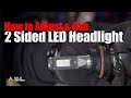 How to Align | Aim | Adjust Headlights LED Dual High Low Beam Pattern?