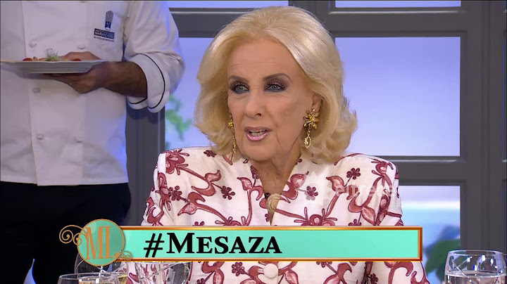Mirtha le explicó a José Bianco qué significa la palabra "huracán"