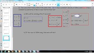 Constant Velocity vs Constant Acceleration