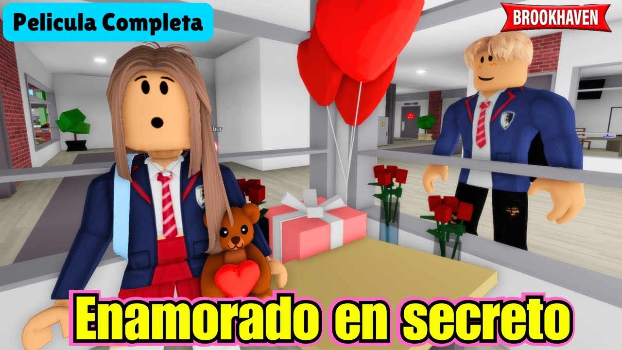 ENAMORADO EN SECRETO - Pelicula Completa | Mini Pelicula |Brookhaven rp🏡historia de roblox
