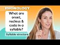 Syllable structure: What are onset, nucleus & coda? | Phonology