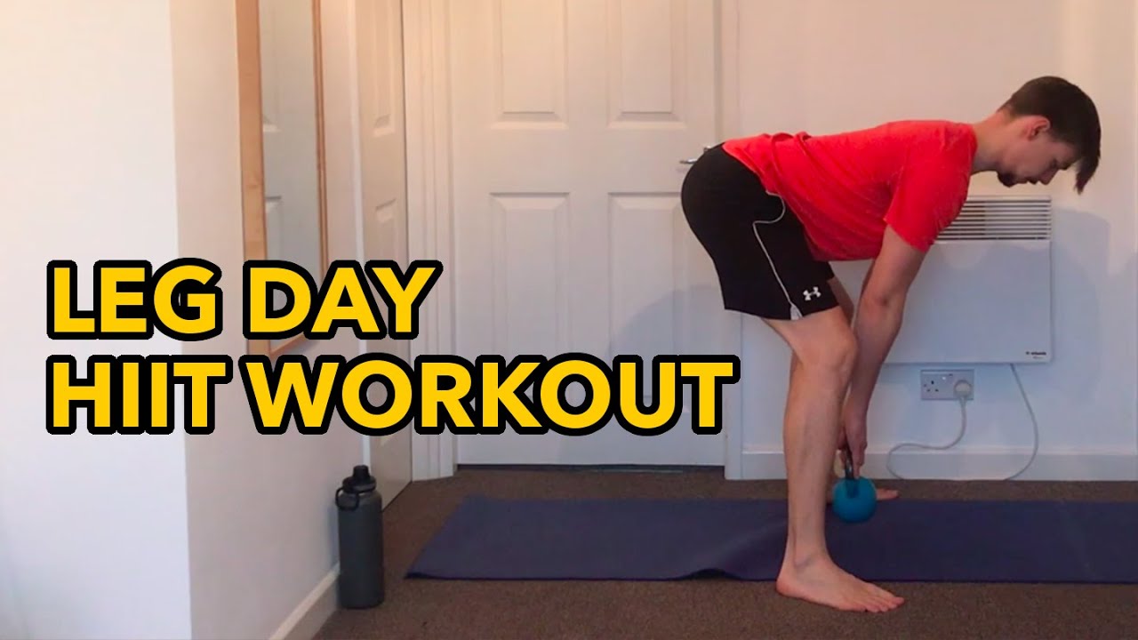 Leg Day HIIT Workout | 40/20, 6 Moves, 3 Rounds - YouTube