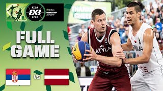 Serbia v Latvia | Men Quarter-Final | Full Game | Crelan FIBA 3x3 World Cup 2022