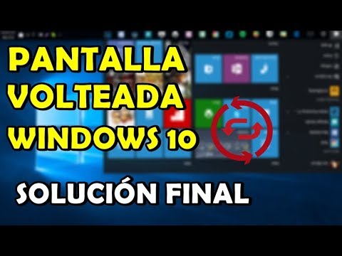 PANTALLA VOLTEADA EN