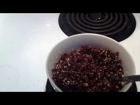 alimentation-rajeunissante-vlog---cuisson-de-haricots-noir-et-riz-brun
