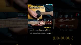 Count on Me - Bruno Mars (2011) Easy Guitar Chords Tutorial with Lyrics Part 2 SHORTS REELS
