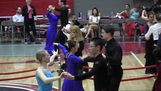 Bronze Smooth Tango Round 2 Heat 1 Daniel, Jasmine