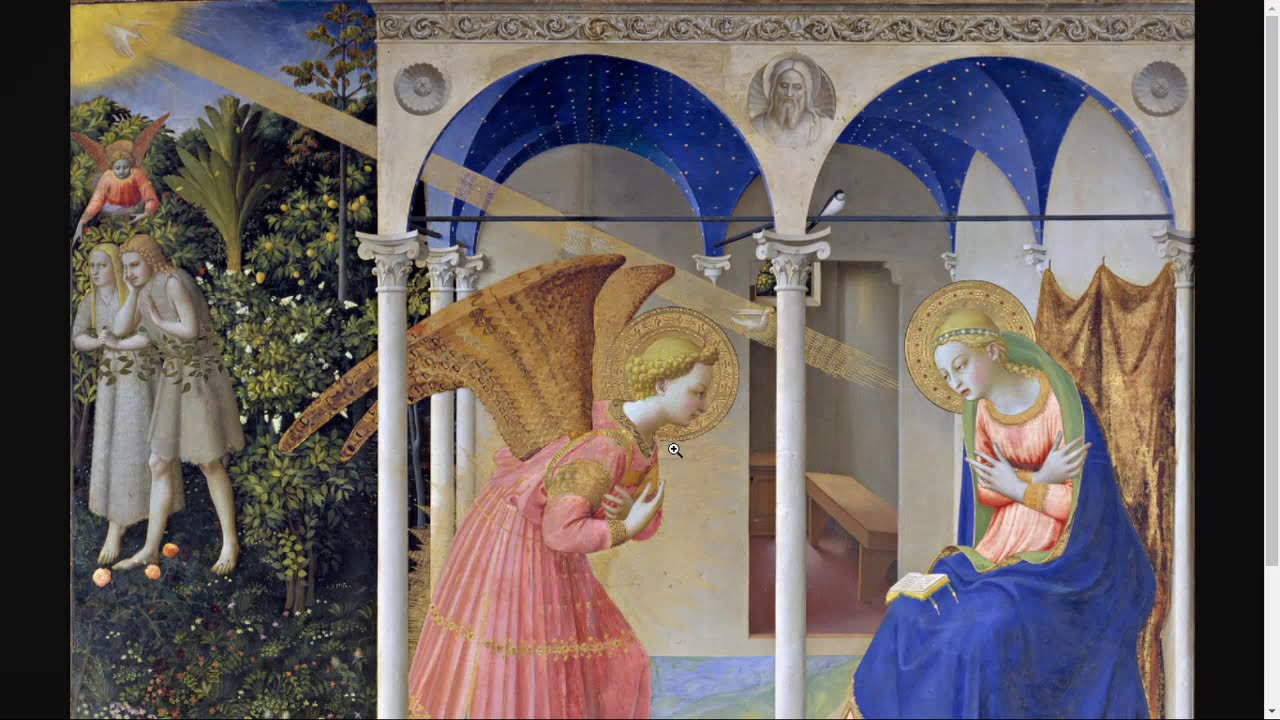 Beato Angelico - Annunciazione. Commento iconografico-spirituale