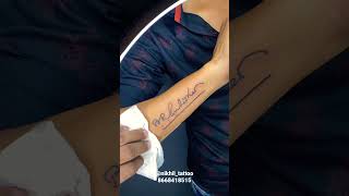 Best Tattoo Idea Drbabasaheb Ambedkar Sign Nikhil Tattoo -Palghar-Boisar Tattoo 