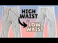 How to Make Pants LOW WAISTED (Easy Hack!) | DIY w/ Orly Shani