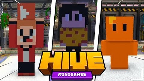 Building Hive Youtubers In Just Build.. (Hive Bedrock)