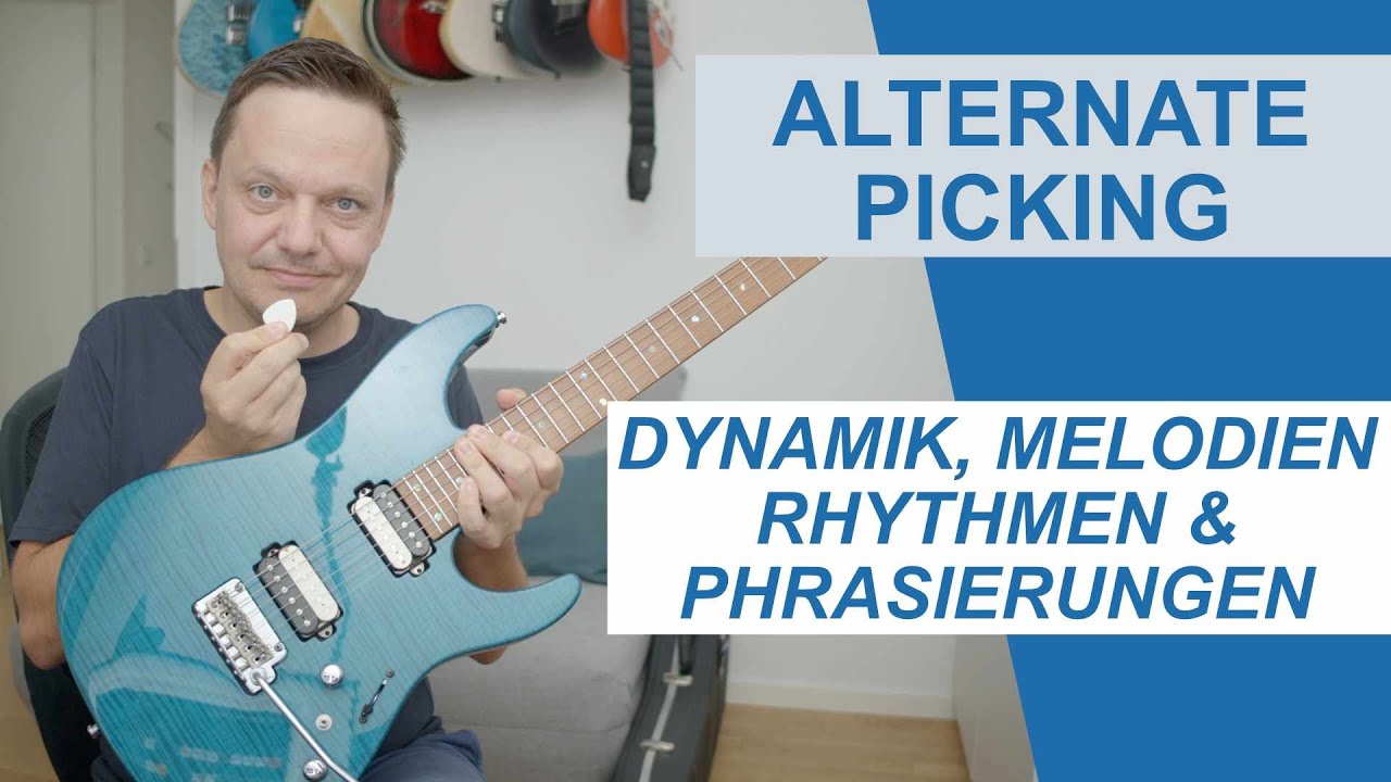 Alternate Picking: Dynamik, Melodien, Rhythmik, Phrasierung und das "Mäusependel"